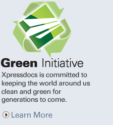 Xpressdocs Green Initiative