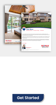 Design and order approved REMAX Property Brochures and Flyers