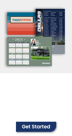 order REMAX seasonal marketing materials, REMAX Christmas, REMAX calendars, REMAX holiday cards