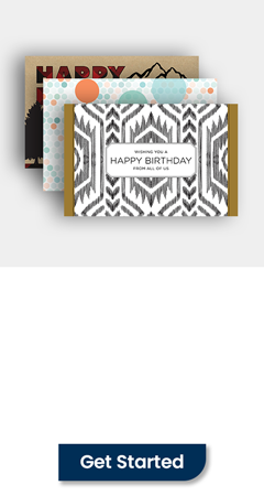 Customize and order affordable personalized Birthday postcard mailers