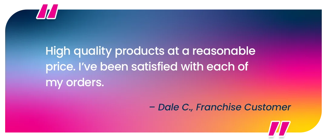 1080 Testimonials2024 DaleC Franchise